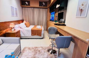 Granja Brasil - Lindo Studio - Com Piscina e Lazer - No Centro de Itaipava - Foto 8