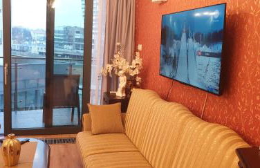 Apartament Royal Capital Towers Klimatyzacja & Prywatny Parking & Bezkontaktowe Zameldowanie & Balkon - Foto 26