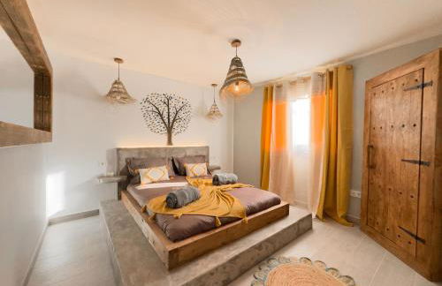 Bungalow Ahul Famara con pequeña piscina - Foto 7