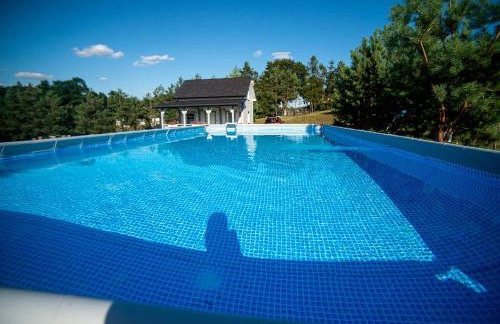 Agroturystyka domki nad rzeką Bałtów kajaki rowery klima basen ryby full - Foto 36