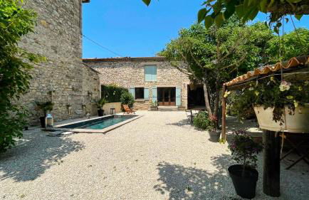 Mazet en provence pour 4, piscine chauffée privée, jardin clos privé, barbecue, chiens admis - Foto 3