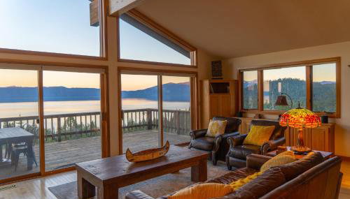 Sierra Lake View at Rubicon by Tahoe Getaways - 3 BR, Panoramic Lake Views, Private Hot Tub & Private beach! - Foto 1