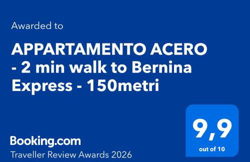 APPARTAMENTO ACERO - 2 min walk to Bernina Express - 150metri - Foto 17