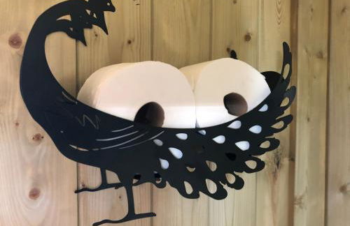 The Peacock Shepherds Hut at Hafoty Boeth - Photo 52