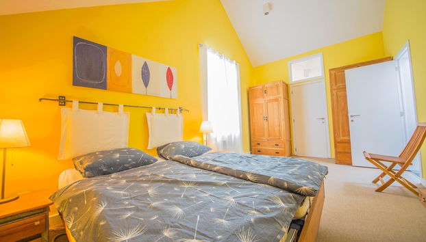 Holiday Home With a Terrace in Warisy - Foto 5, Habitación