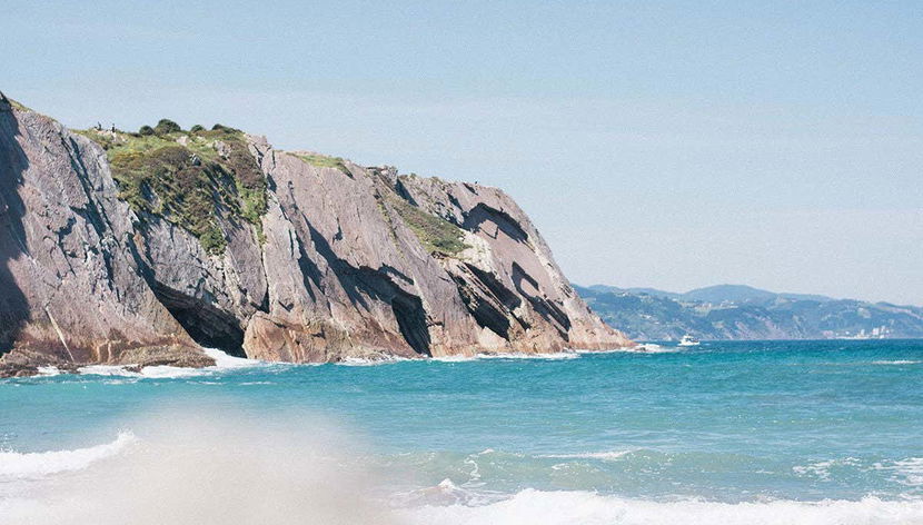 La vista dall'imbarcazione