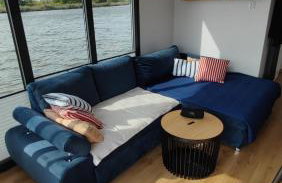Houseboat Water King apartament pływający dom na wodzie łódź Hausboot 7 os - Foto 7