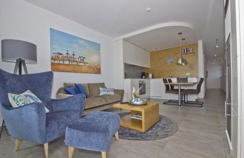 eigene Sauna, moderne Ferienwohnung in Wassernähe mit Meerblick - Ferienwohnung Heimathafen, gratis Nutzung vom AHOI Erlebnisbad und Sauna in Sellin - Foto 6