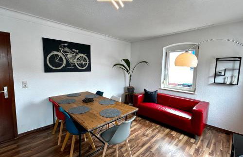 OhPardon! GAILDORF - Monteurwohnung im EG, Einzelbetten, Loggia & Garten - Foto 4