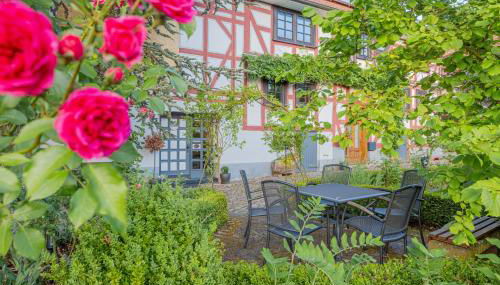 Ferienwohnung Rosengarten - Foto 3, Garden, Garden view