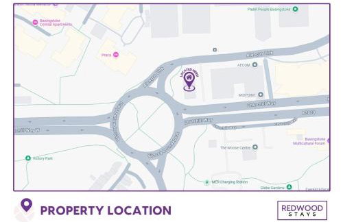 Premium Serviced Apartment in Basingstoke Town Centre, Free Parking By Redwood Stays - Foto 51