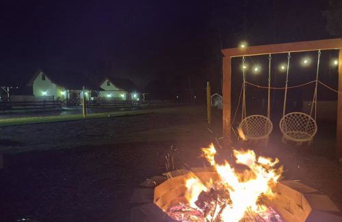 Ostoja Lemany - domki na Kaszubach, sauna, balia-jacuzzi, plac zabaw, tyrolka , dwa boiska, miejsce na ognisko, grill gazowy - Foto 42