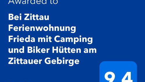 Zittau - Ferienwohnung Frieda mit Camping Familien, und Biker Hütten am Zittauer Gebirge - Foto 2