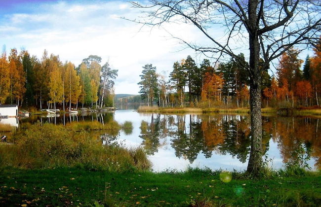 Romantic Cabin Right on the Lake With Fire Place - Foto 26