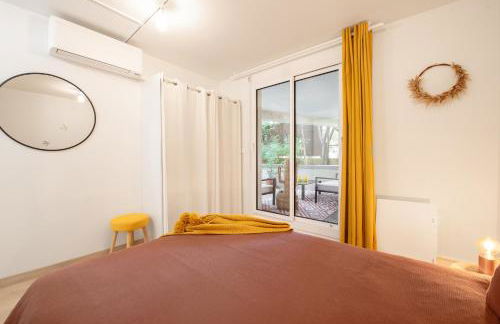 T2 Calme absolu - Coeur Toulouse - Saint Cyprien - climatisation - Terrasse arborée - Foto 25