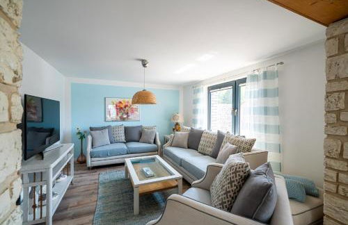 Ferienhaus Landlust - Erholung mit Fasssauna und Whirlpool nahe Binz! - Foto 4