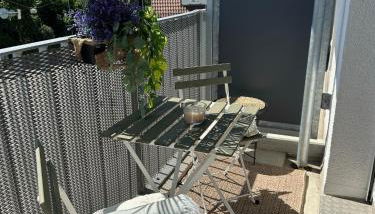 Stilvolles und modernes Appartement mit sonnigem Balkon in Flughafen- und Messenähe 31 - Foto 3