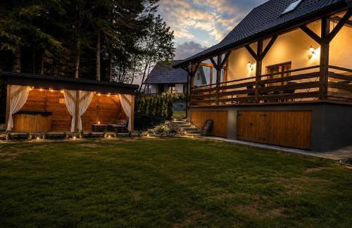 Domek letniskowy Leśne Zacisze- jacuzzi, balia ogrodowa, grill i altana - Foto 13