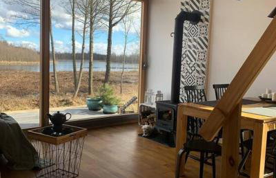 Niebieski Domek nad jeziorem Mazurskie klimaty - Foto 73