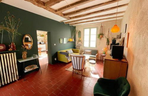 Gîte XIXè de charme à Candes-St-Martin avec jardin clos - FR-1-381-612 - Foto 14