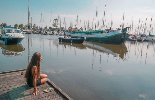 Chalet Gaby With Sauna, Private Dock, and Canoes at Lauwersmeer - Foto 32