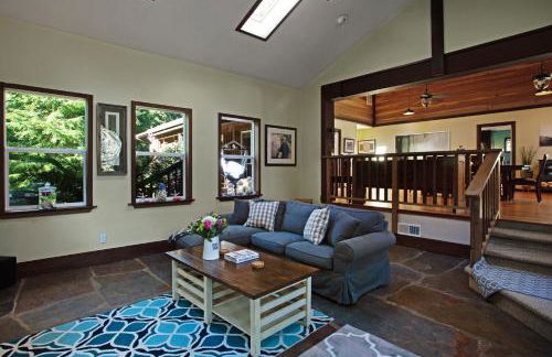 Tree-lined Home with Hot Tub Firepit & Large Yard - Photo 9