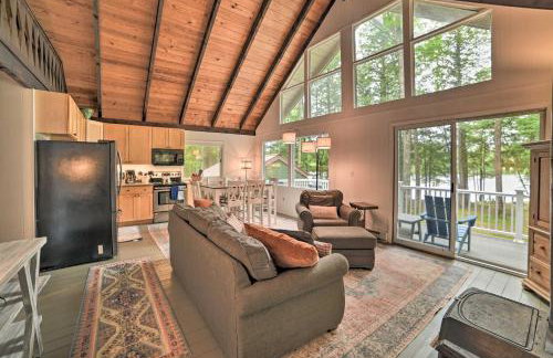 Lakefront Cabin Woodstove, Firepit and Ice Fishing! - Foto 5