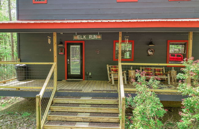 Elk Run On Cosby Creek - 2 Bedrooms, 2 Baths, Sleeps 7 Cabin by RedAwning - Foto 47