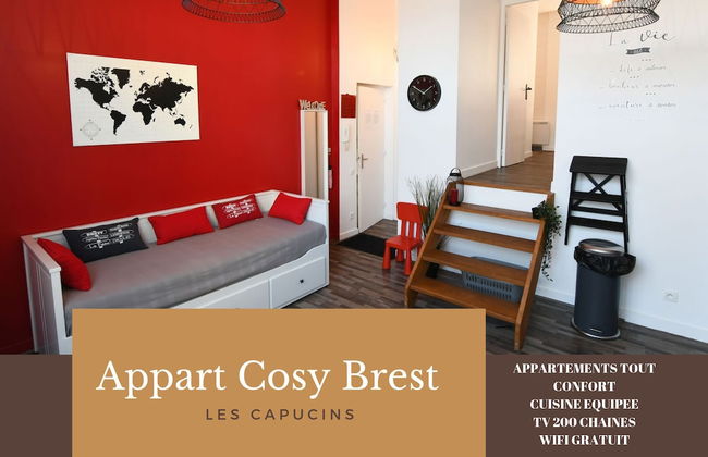 Appart Cosy Brest Les Capucins - Foto 60