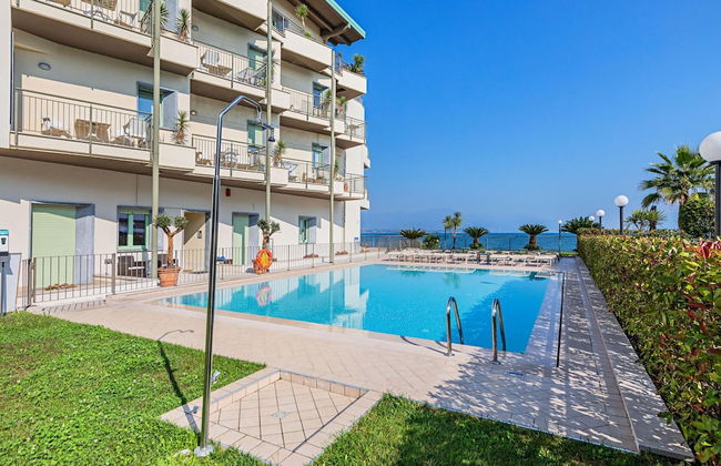 Residenza Miralago With Pool - Studio Apartment With Lake View - Foto 13