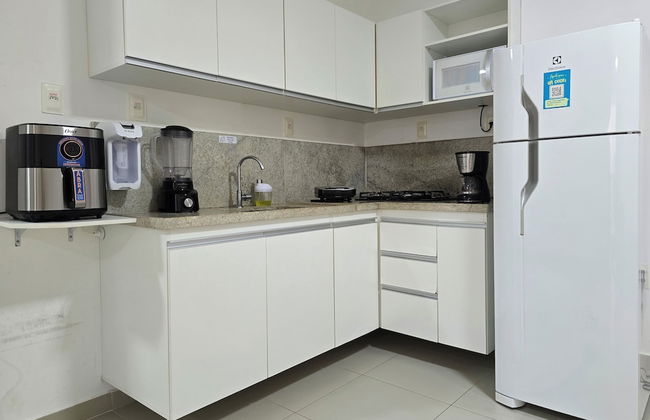 Areias do Mar | 2 Quartos, Vista Mar, Amplo com Varanda A206 - Foto 6