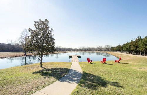 Texas Ranch House with 5 Bedroom and Fish Pond - Foto 1