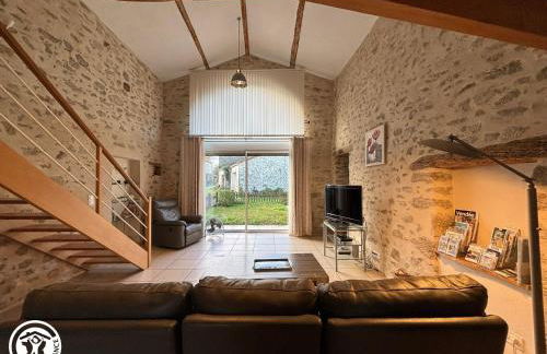 Gîte rénové mitoyen PMR, 3 chambres, terrasse, proche nature - FR-1-426-112 - Photo 7