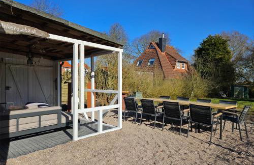 Smittshörn 3 - Nordsee Ferienhaus für Gruppen und Familien mit eingezäunten Garten - Foto 2