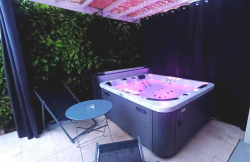 Cocon romantique avec jacuzzi extérieur - Foto 1