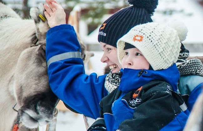 Balade en traîneau tiré par des rennes - Photo 3