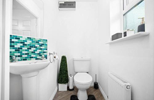 Harmony House 3 Bedroom New Build for Families, Contractors, Black Country Museum Sleeps 6 - Foto 45