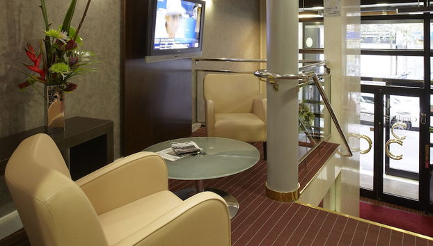 Sitzecke in der Lobby