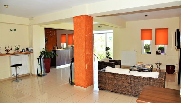 Zona de estar del vestíbulo