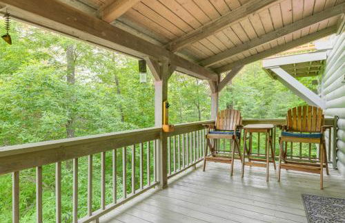 Smoky Mountain Log Cabin Close to Rafting! - Foto 1