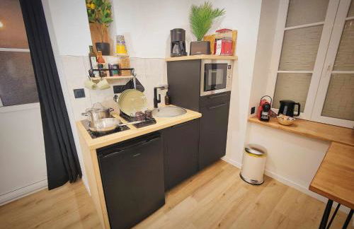 MRODBNB - Appart Neuf - Aperçu Mer - 25m Plage & Resto - Ciné - Cheminée - Popcorn - Foto 5