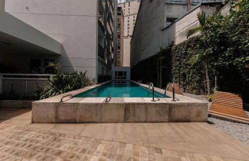 LZ414 - Conforto na Luz: Apto Moderno com Piscina - Foto 16