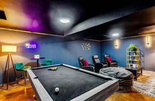 Theater, King&PoolTable with PrivateHotTub - Foto 18