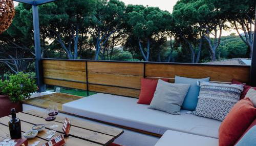 Pergola Suite - Boutique Retreat Loft Barcelona Coast Panoramic Sea View - Foto 3, Garden view