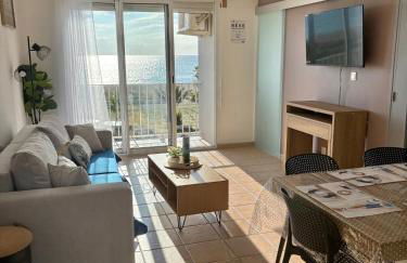 Apartment T2 Saint Cyprien Appartement avec vue sur la mer, à 50 m de la plage, parking - Photo 1