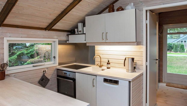 4 Person Holiday Home in Vaeggerlose - Foto 5, Cocina privada