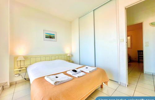 Vue Mer et Piscine, avec Balcon - 1 min de la plage - Foto 10