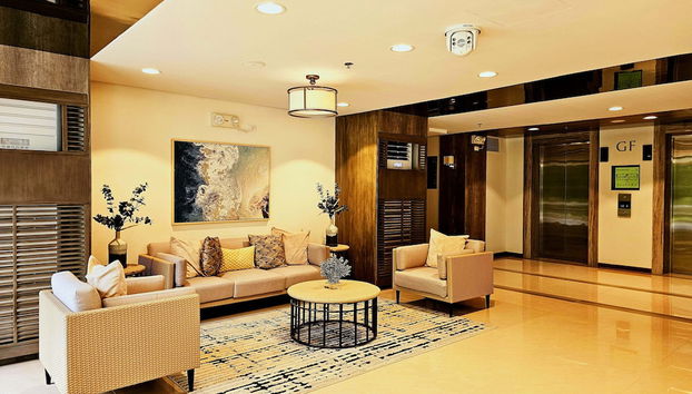 Sitzecke in der Lobby