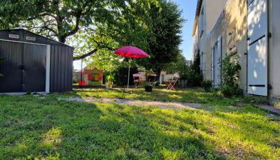 Charmante maison calme proche gare TGV Saint-Pierre-des-Corps - Foto 3, Garden, Garden view