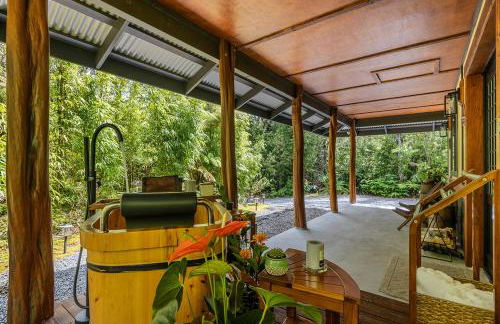 Volcano Tea House Cottage-SpaBath-HotTub-FirePlace - Foto 37